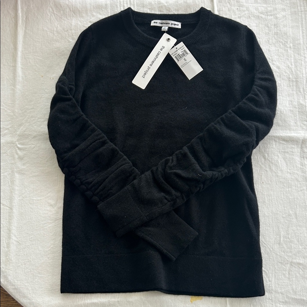 Classic Black Crewneck Sweater